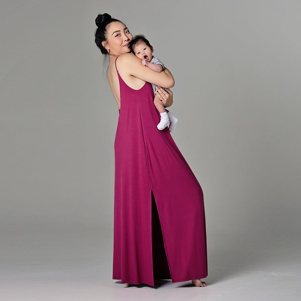 Maternity Dresses Online - Bodycon Maxi Dress – RAPH&REMY®