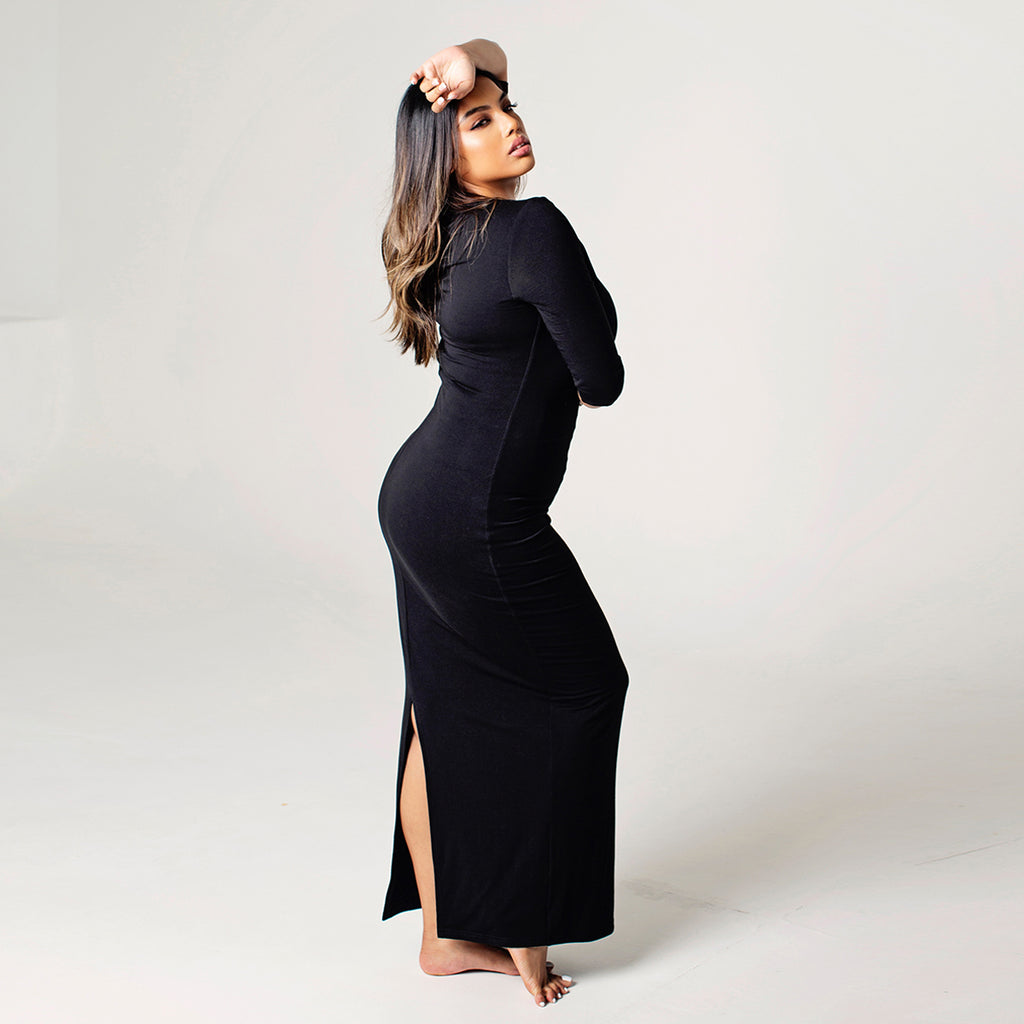 Maternity Dresses Online - Bodycon Maxi Dress – RAPH&REMY®