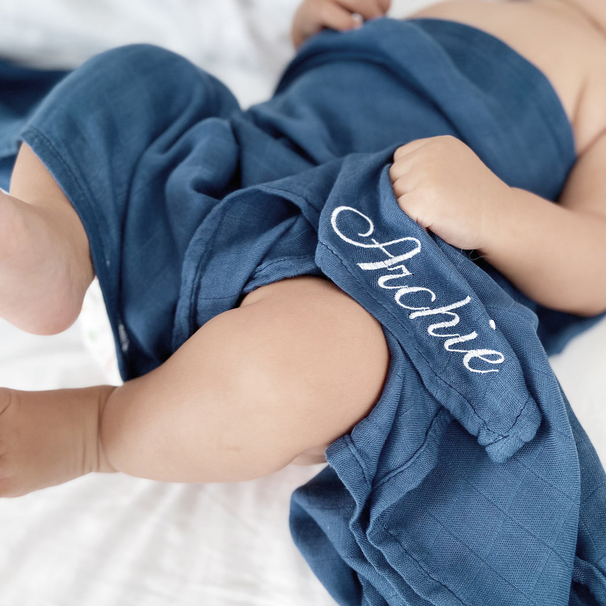 Personalised baby clearance swaddle